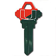 Schlage Key - Miami Hurricanes